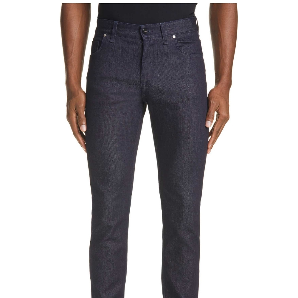 Fendi Slim FF Dégradé Pocket Logo Jeans 2020